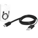 КАБЕЛЬНЫЙ РАЗЪЕМ USB-MICRO USB РАЗЪЕМ 1м ЧЕРНЫЙ ПЛОСКИЙ