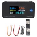 ЦИФРОВОЙ ВОЛЬТМЕТР ПОСТОЯННОГО ТОКА АМПЕРМЕТР DC200 50А ЦВЕТНОЙ ЖК-ДИСПЛЕЙ