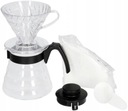Driper Súprava na prípravu kávy Hario V60-02 3el