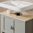 SoBuy Шкаф для ванной под раковину BZR69-HG