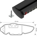 БАГАНИК НА ДАХ NORDRIVE SILENZIO ЧОРНИЙ MAZDA CX-7 2007-2013  (18153328320) фото min 8