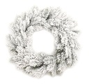 WIENIEC ŚWIĄTECZNY OŚNIEŻONY STROIK 40 cm GIRLANDA