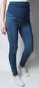 H&M MAMA_jeansy ciążowe Super Skinny_36/S L76cm