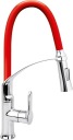 ГИБКИЙ Смеситель для кухни, КРАСНЫЙ