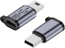 АДАПТЕР АДАПТЕР С MICRO-USB НА MINI USB БЫСТРАЯ ЗАРЯДКА 18Вт 480Мб