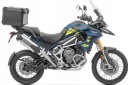 COFFRE MOTOCYCLETTE CENTRAL 65L TOIT OUVRANT CASE NOIR POUSSOIR ABS ÉTANCHE ZM09photo 12