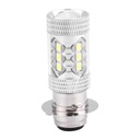 LUZ MOTOCICLETA DIODO LUMINOSO LED 80W H6/P15D 2 PIEZAS 