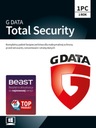 G Data Celková bezpečnosť 1 PC 1 ROK Typ licencie domáci