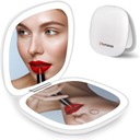 Карманное зеркальце со светодиодной подсветкой для сумки Humanas HS-PM01 x1 x5