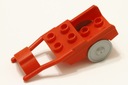 Красный прицеп-тележка Lego Duplo