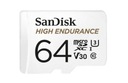 SanDisk 64GB MICRO SDXC High Endurance 100 MB/s Kód výrobcu SDSQQNR-064G-GN6IA