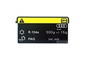 Audi OE R-134a Наклейка с хладагентом для кондиционера