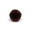 ВИМИКАЧ ON/OFF ФІКСОВАНИЙ LED (СВІТЛОДІОД) 18MM БІЛИЙ  (18836841313) фото min 13