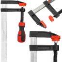 ДЕРЕВЯННЫЙ ЗАЖИМ ЗАЖИМ РУЧКА 300х120мм ТИП F СТАЛЬ МАСТЕРСКАЯ