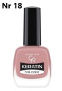 Кератиновый лак для ногтей Golden Rose Keratin 18