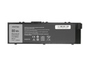 * Bateria 0FNY7 do Dell 11,4V 80Wh 7000mAh LI-POLY Pojemność (Wh) 80 Wh