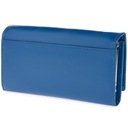 Pojemny portfel damski skórzany w wyrazistym kolorze Bellugio niebieski Kod producenta AD-119R-402