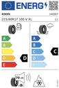 4 PIEZAS RIKEN 215/60/17 R17 OPEL MOKKA CALOROCZNE 