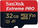 Karta EXTREME PRO microSD 32GB 100/90/U3 A2 (November 2023) Stav balenia originálne
