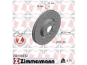 DISCOS PARTE DELANTERA ZIMMERMANN 250.1360.52 