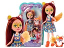 ENCHANTIMALS FELICITY FOX DOLL + животное ЛИСА