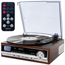 ВИНИЛОВЫЕ ПЛАСТИНКИ ПРОИГРЫВАТЕЛЬ РАДИО BLUETOOTH MP3 USB SD ПУЛЬТ ПУЛЬТА CR1168