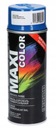MAXI COLOR ЛАКОВАЯ КРАСКА-СПРЕЙ 400мл СИНИЙ RAL5010