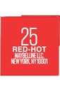 Жидкая губная помада Maybelline Super Stay Vinyl Ink, цвет 25 Red Hot