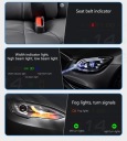 БАГАТОФУНКЦІОНАЛЬНИЙ HUD OBD2 3 CALE, КАРДРІДЕР KODOW, ІНДИКАТОР PREDKOSCI, ALARMY  (18652488813) фото min 10