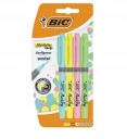 ХАЙЛАЙТЕРЫ BIC, ПАСТЕВЫЕ ЦВЕТА, 4 ШТ.