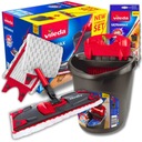 НАБОР НАСАДОК ДЛЯ ПЛОСКОЙ ШВАБРЫ VILEDA ULTRAMAX 3 В 1