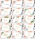 Рассадочные карточки, свадебные открытки, рассадочные карточки для свадебного стола, 6 шт.