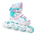RAVEN Lia Mint Adjustable Roller Skates 27-30 LED Wheel