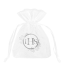 СУМКИ ИЗ ОРГАНЗЫ СВЯТОЕ ПРИЧАСТИЕ IHS SILVER