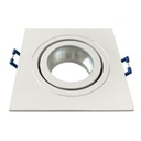 Галогенный СОФИТНЫЙ СВЕТИЛЬНИК IP54 квадратный белый для светодиодов