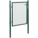 СТОЙКИ ДЛЯ САДОВЫХ ВОРОТ 6 см, МЕТАЛЛИЧЕСКИЙ ЗАМОК