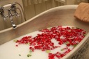 Sada 9 mydlových kvetov - Broskyňové ruže Značka Ancient Wisdom