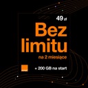 Уникальная SIM-карта ORANGE STARTER 49 злотых – 2 месяца БЕЗЛИМИТ + Интернет