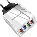 БЫСТРОЕ СЕТЕВОЕ ЗАРЯДНОЕ УСТРОЙСТВО USB QuickCharg 3.0 4xUSB