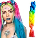 Синтетические волосы для цветных кос OMBRE