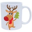 СУПЕР РОЖДЕСТВЕНСКИЙ ПОДАРОК ​​КРУЖКА 330мл ОЛЕНЬ