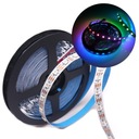 argb полоска WS2812B, 5 м, 5 В, 18 Вт, IP30, программируемый смарт-светодиод MAGIC, БЕЛЫЙ