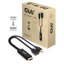 CLUB3D HDMI 2.0 TO DISPLAYPORT 1.2 4K60HZ HDR M/F АКТИВНЫЙ АДАПТЕР Черный