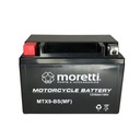 Аккумулятор для мотоцикла 8Ач MTX9-BS GEL MORETTI