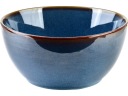 BASIC NATURE Керамическая ТАРЕЛКА Глубокая миска 700 мл 15 x 7,5 см - СИНИЙ