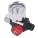 PISTOLET NATRYSKOWY REGULATOR PRESSURE AIR STOP ALUMINUM 1/4IN NPT VALVE MANAGEMENT  photo 9