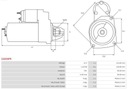 ARRANCADOR S3009PR AS-PL CITROEN BX (XB-_) 