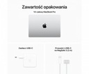 MacBook Pro 14,2 cali: M3 Pro 11/14, 18GB, 512GB - Typ napędu brak