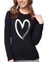 ЖЕНСКАЯ БЛУЗКА С ПРИНТОМ СЕРДЦЕ HIT L