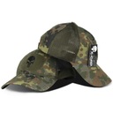 БЕЙСБОЛЬНАЯ КЕПКА МУЖСКАЯ С КАМУФЛЯЖНОЙ СЕТКОЙ